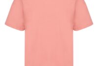 Men's peach dress shirt