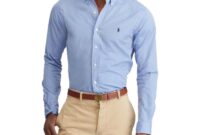 Polo dress shirts men