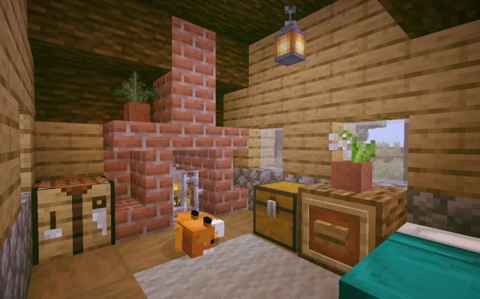 How to decorate rooms in minecraft