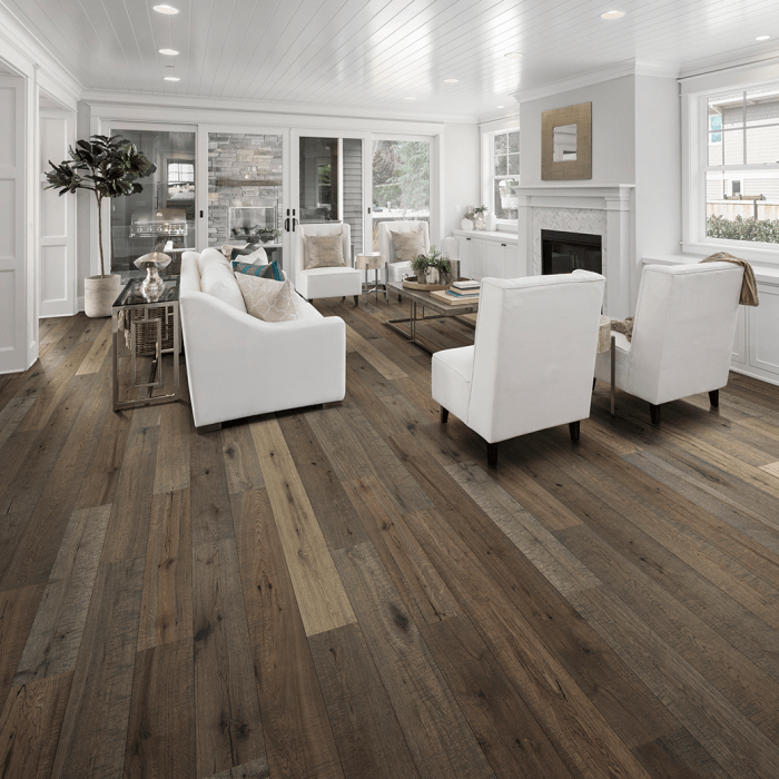 How to decorate a wood floor living room