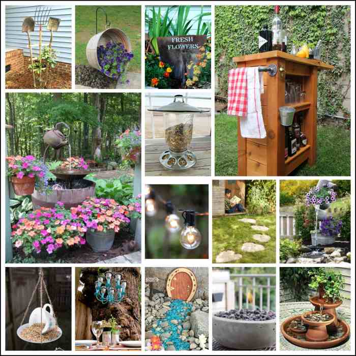 How to make garden decoration