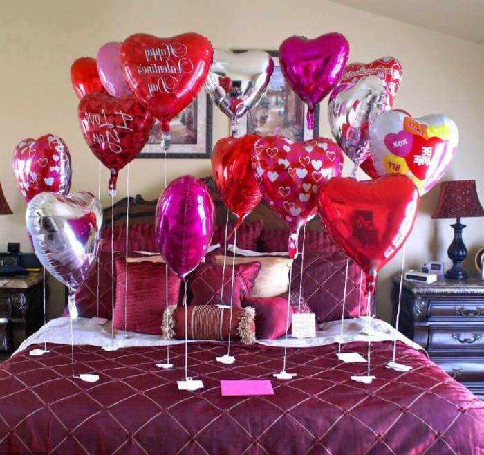 How to decorate room for valentine's day