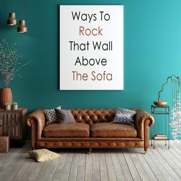 How do decorate walls filled with windows