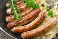 How to cook german bratwurst german style