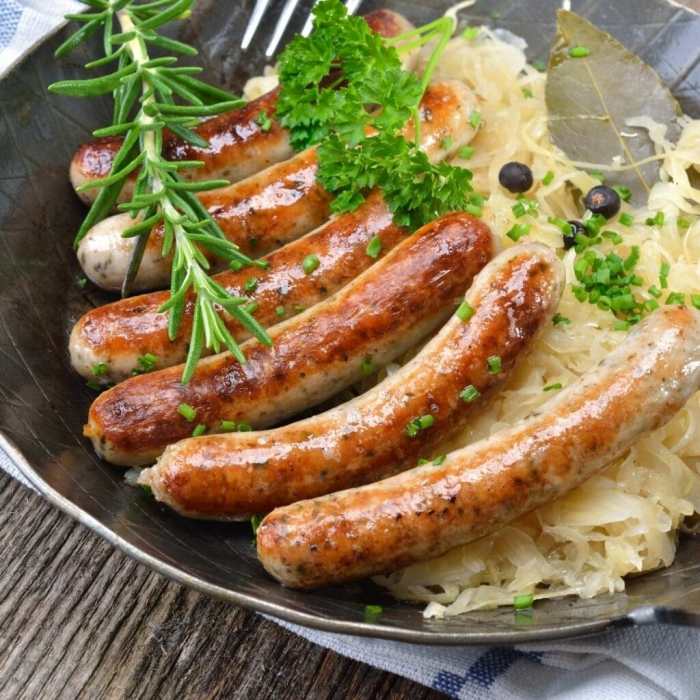 How to cook german bratwurst german style