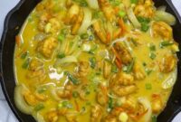 How to cook coconut curry shrimp jamaican style