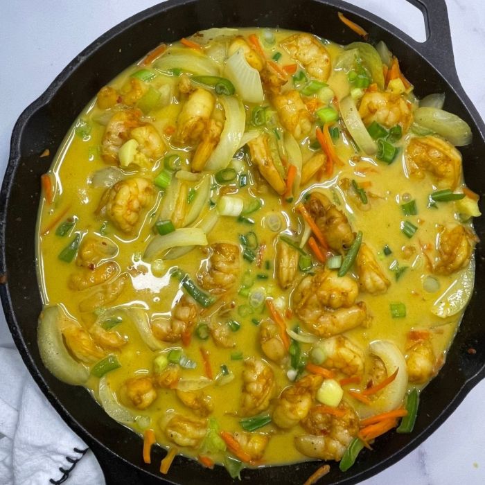 How to cook coconut curry shrimp jamaican style