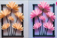 How to make paper wall decoration