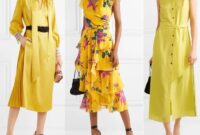 Best color shoes to wear with yellow dress