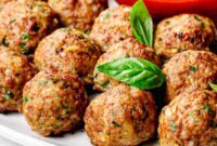 How to cook italian style pork meatballs