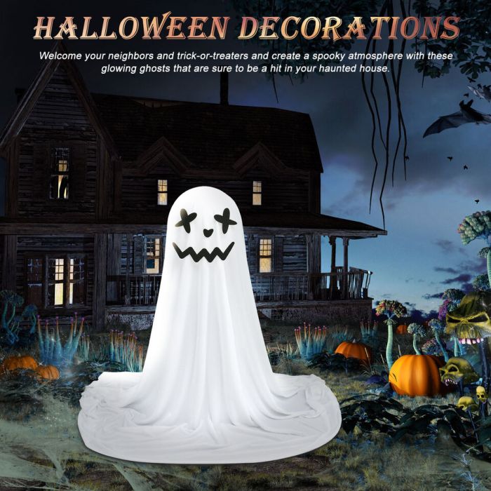 How to make a large ghost decoration