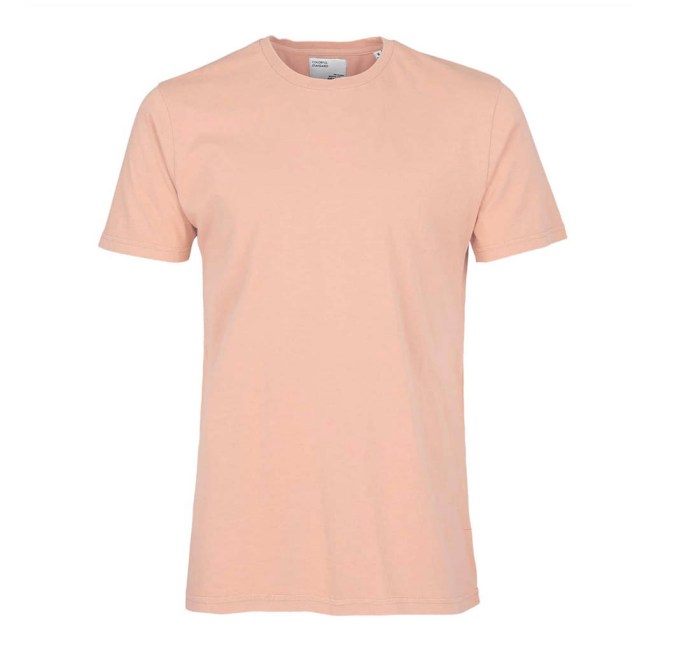 Men's peach dress shirt